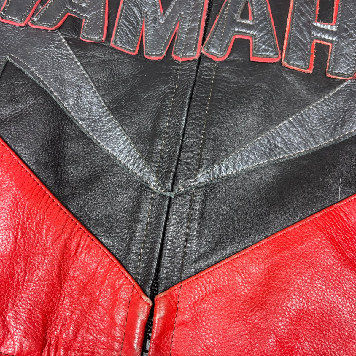 Veste de moto en Cuir yamaha Noriyuki Haga