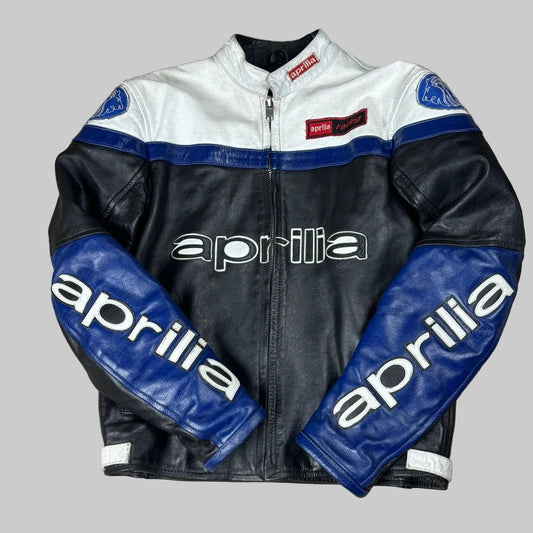 Veste en cuir Aprilia Y2K