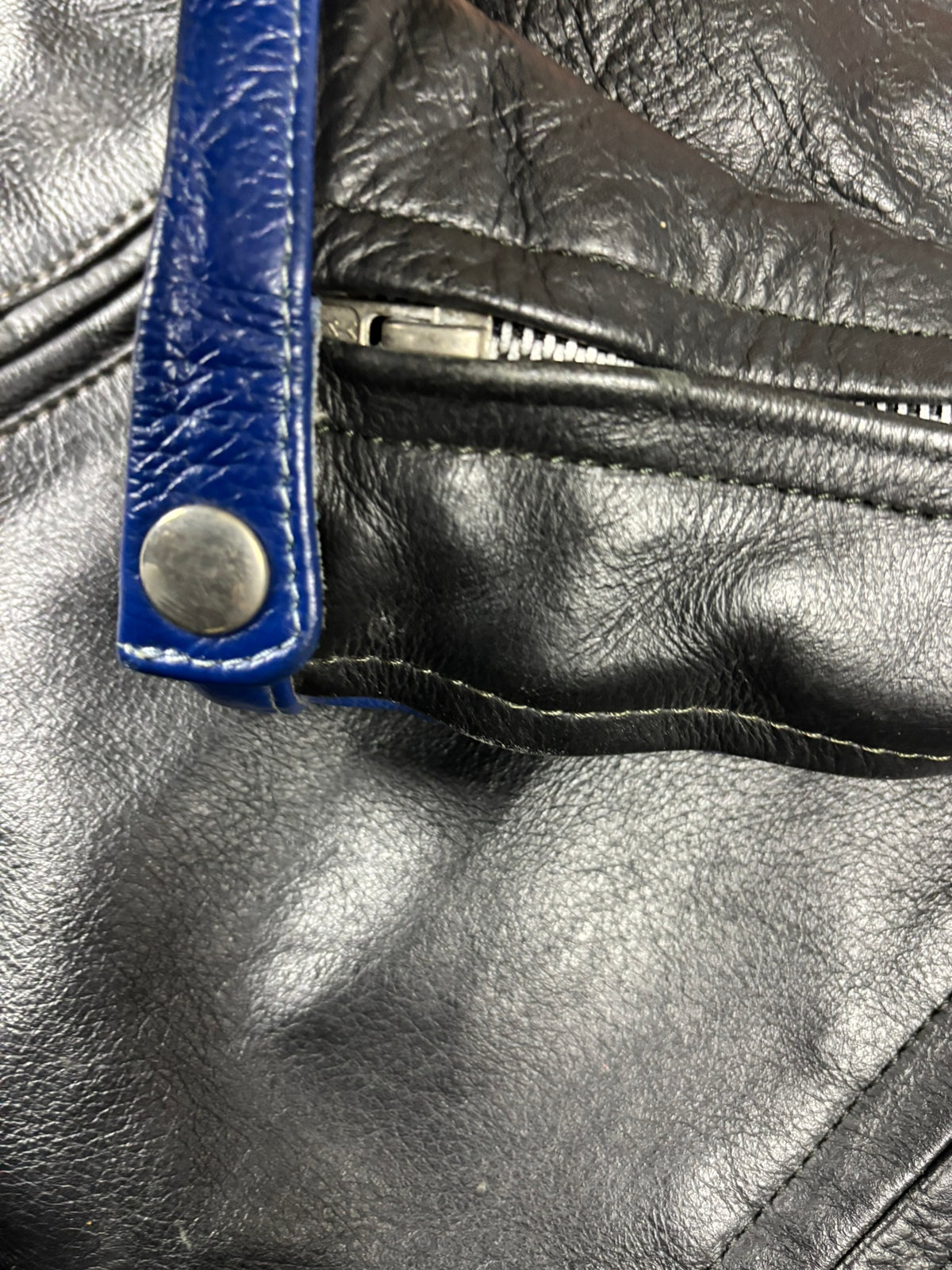 Veste en cuir Aprilia Y2K