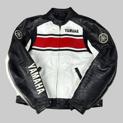 Veste en cuir yamaha Y2K 50 th anniversary