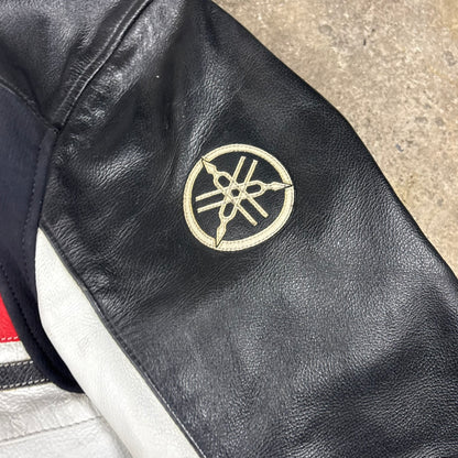 Veste en cuir yamaha Y2K 50 th anniversary