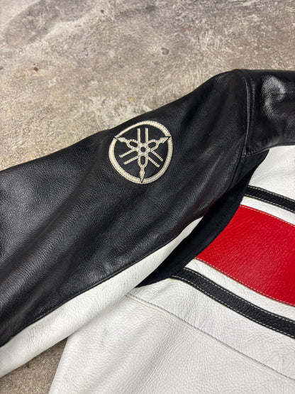 Veste en cuir yamaha Y2K 50 th anniversary
