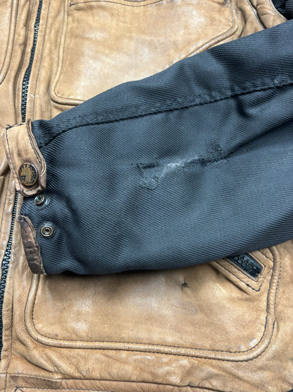 Veste en cuir et textile dainese Y2K