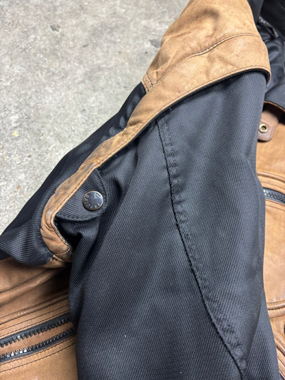 Veste en cuir et textile dainese Y2K