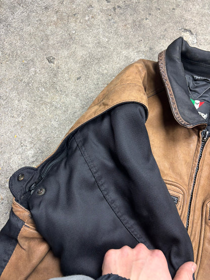 Veste en cuir et textile dainese Y2K