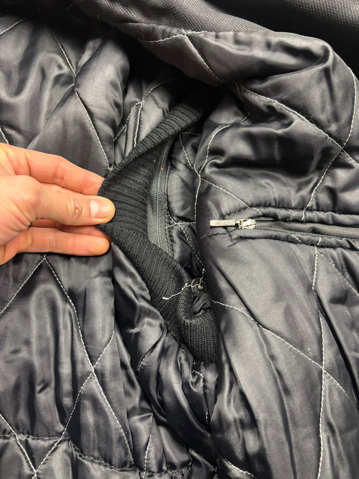 Veste en cuir et textile dainese Y2K