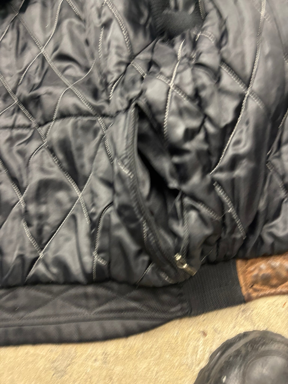 Veste en cuir et textile dainese Y2K