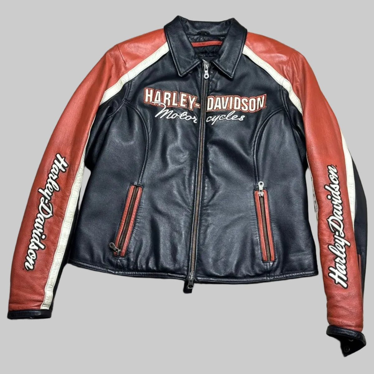 Veste en cuir Harley Davidson