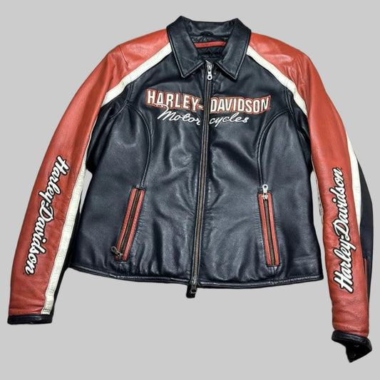 Veste en cuir Harley Davidson