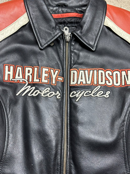 Veste en cuir Harley Davidson