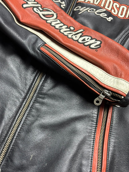 Veste en cuir Harley Davidson