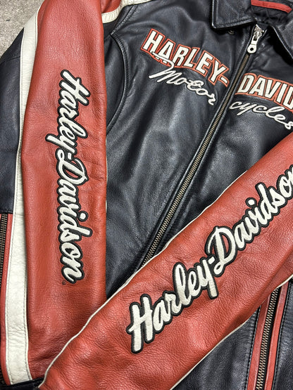 Veste en cuir Harley Davidson