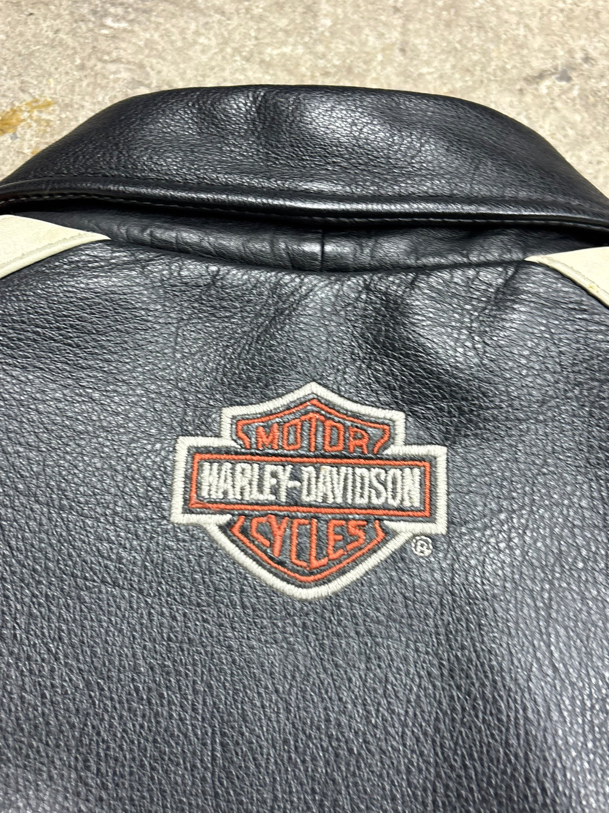 Veste en cuir Harley Davidson