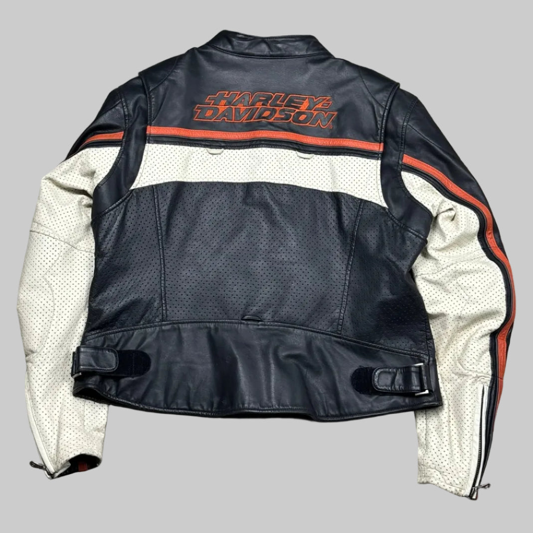 Veste en cuir Harley Davidson