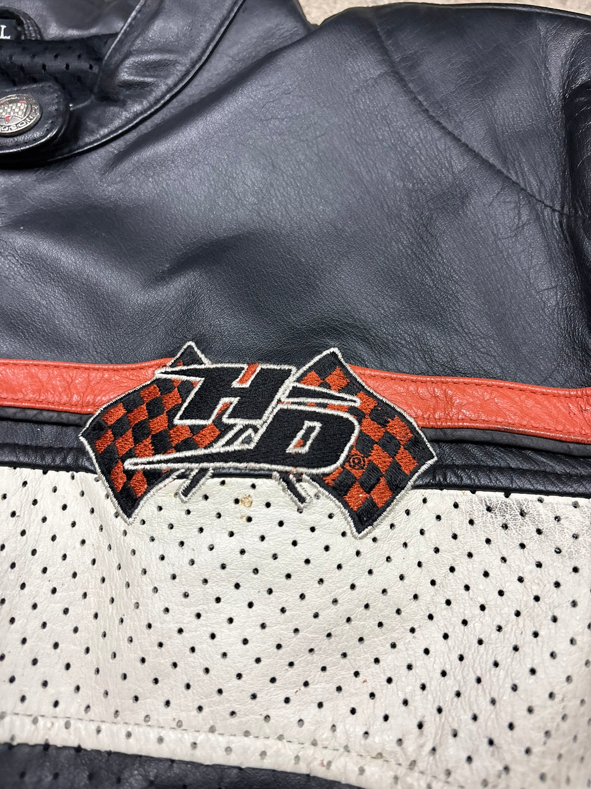 Veste en cuir Harley Davidson