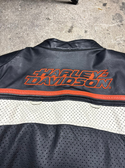 Veste en cuir Harley Davidson