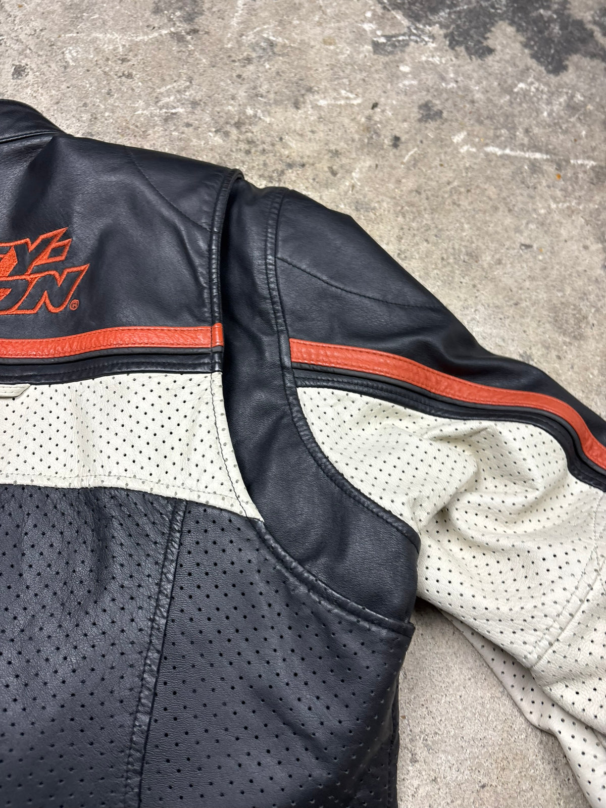 Veste en cuir Harley Davidson